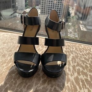 MICHAEL Michael Kors Black Heeled Sandals
